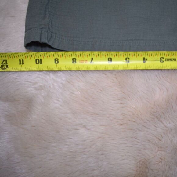 BP Cotton Cropped Wide Leg Pants Sz S Highrise High Waist Lightweight Pull On - Picture 3 of 8